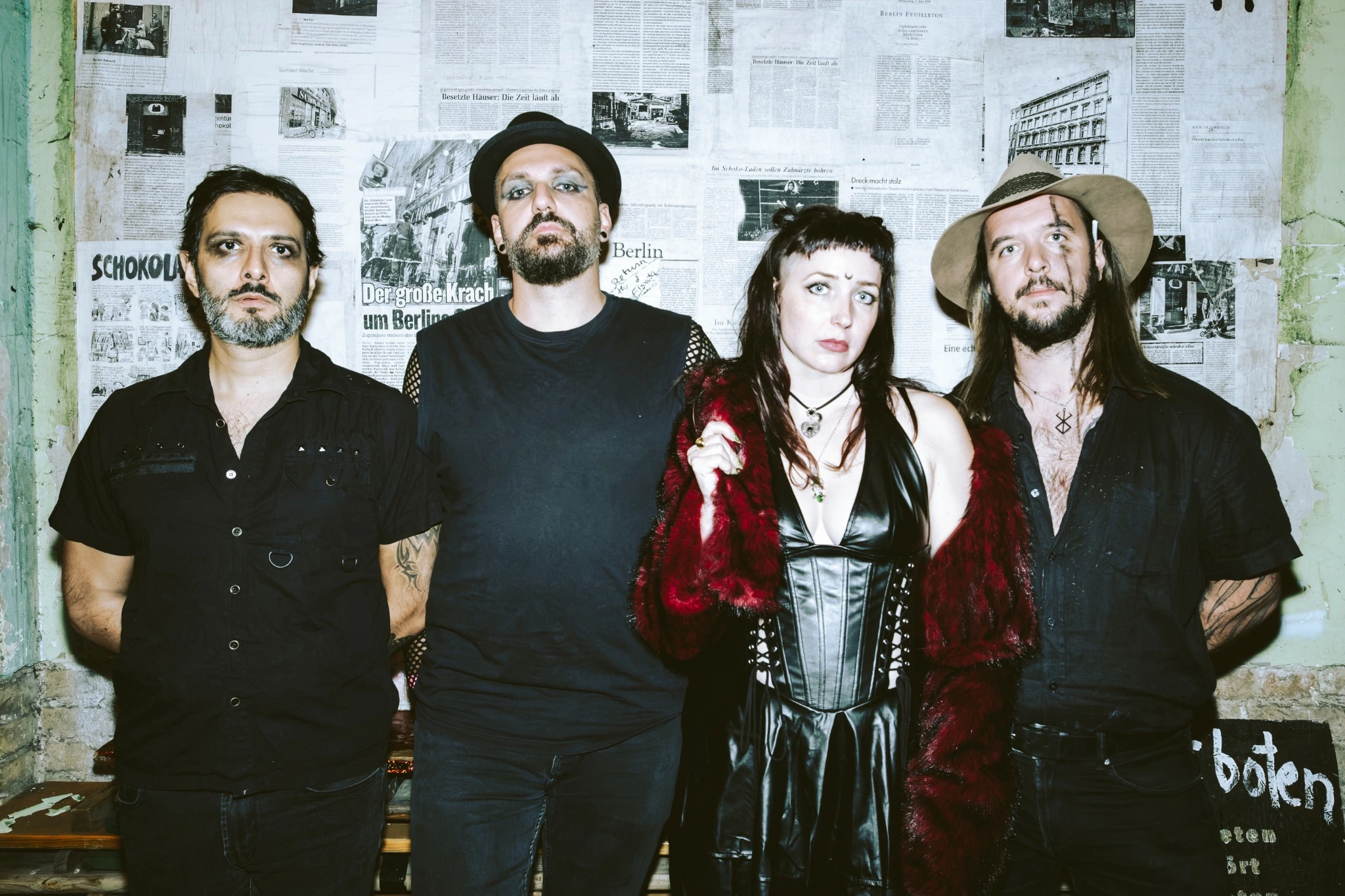 Rika Bender mit ihrer vierköpfigen Band